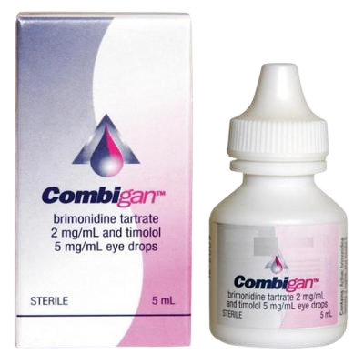 Combigan Steril eye drops 5 Ml