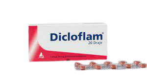 Dicloflam 50 Mg 20 Tab(Diclofenac Potassium)