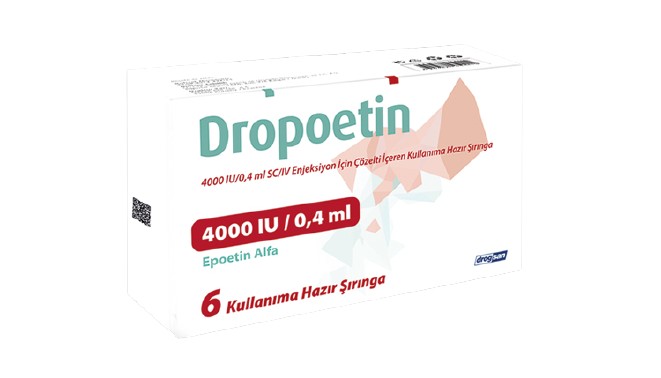 dropoetin sc/iv 4000 iu/0.4 ml 6 inj