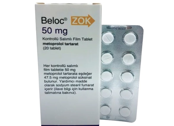 beloc zok 50 mg 20 tab (metoprolol)