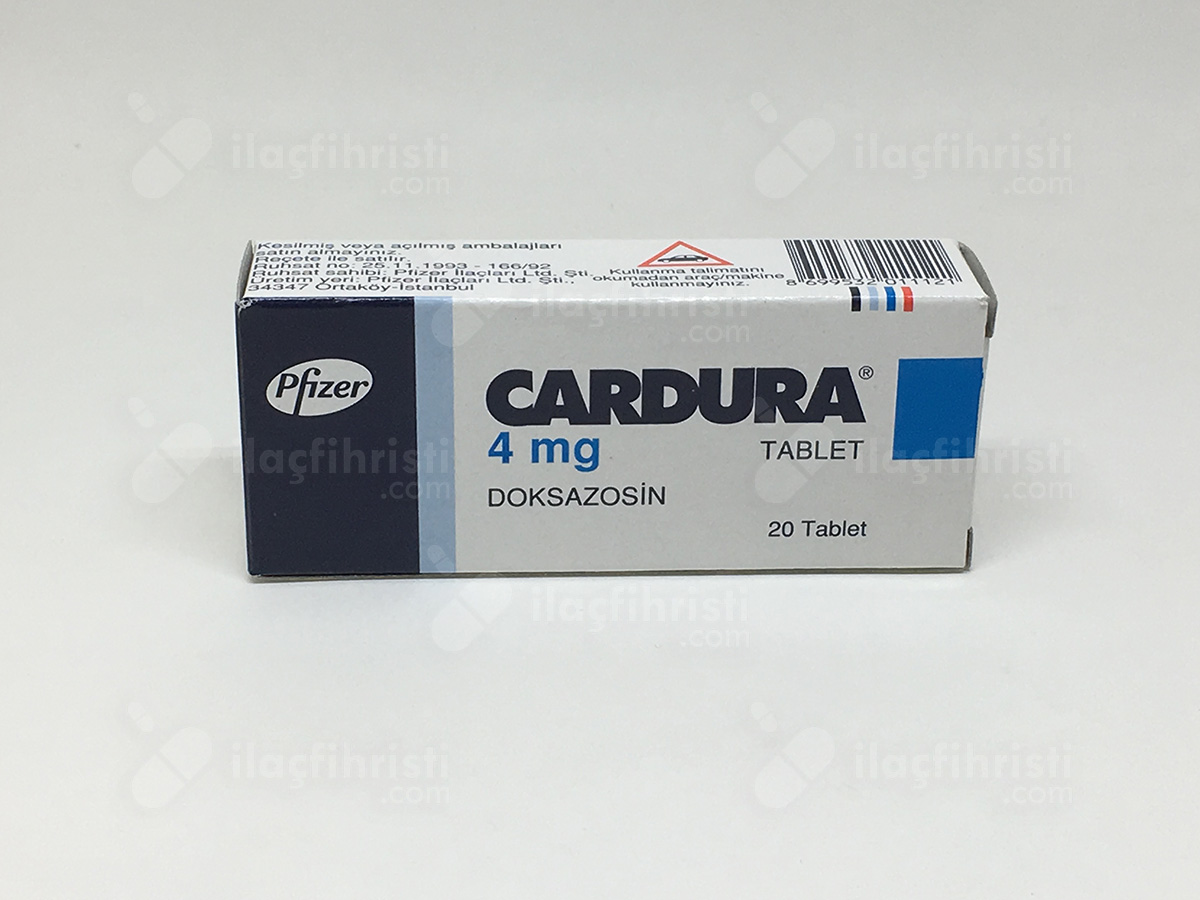cardura 4 mg 20 tab 