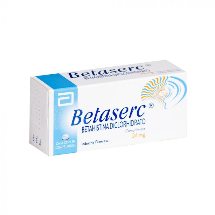 BETASERC 8 mg 30 tab( Betahistine Dihydrochloride)